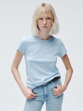 ✨rag & bone The Slub Tee Organic Pima Cotton T-Shirt Size S